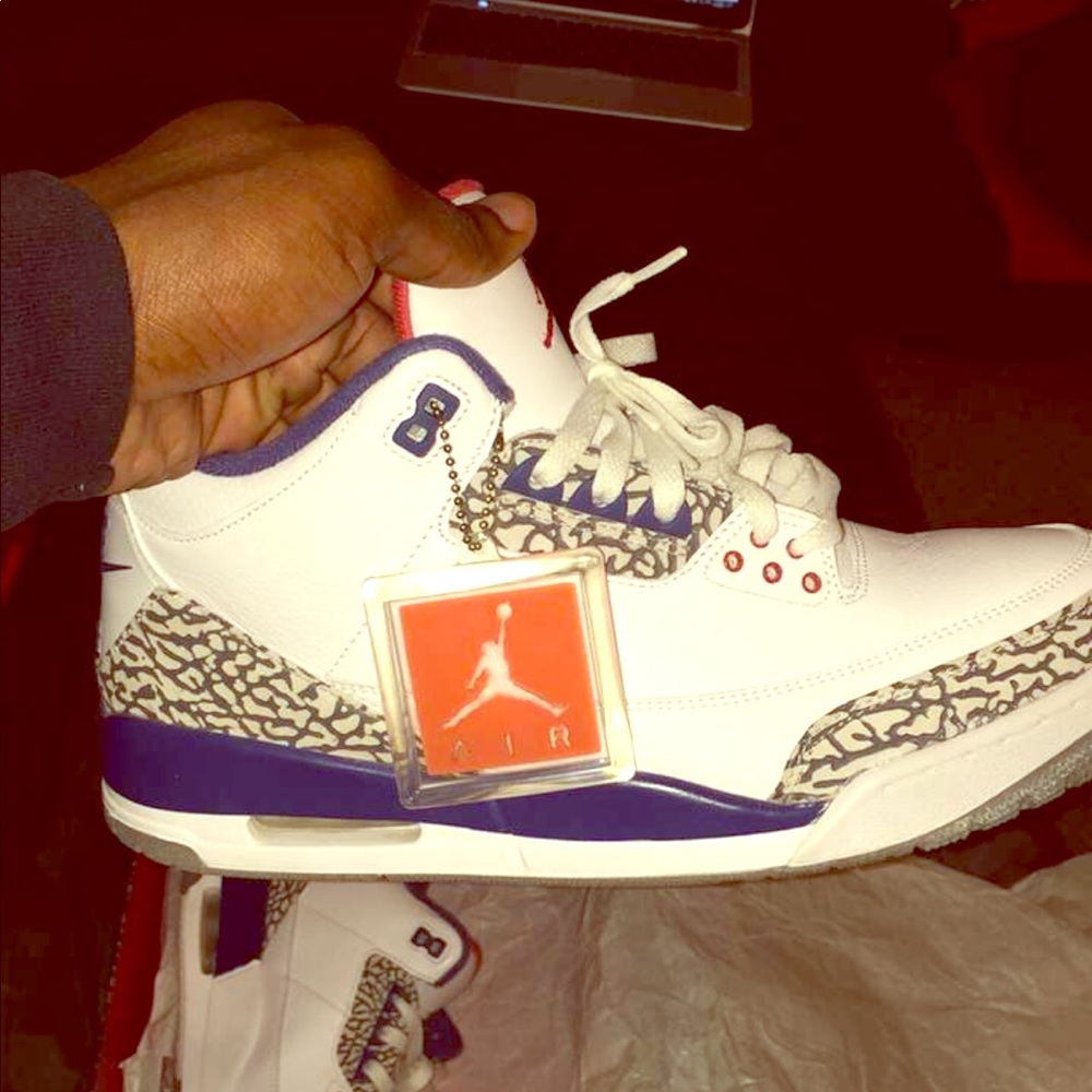 Like New Air Jordan 3 “True Blue”